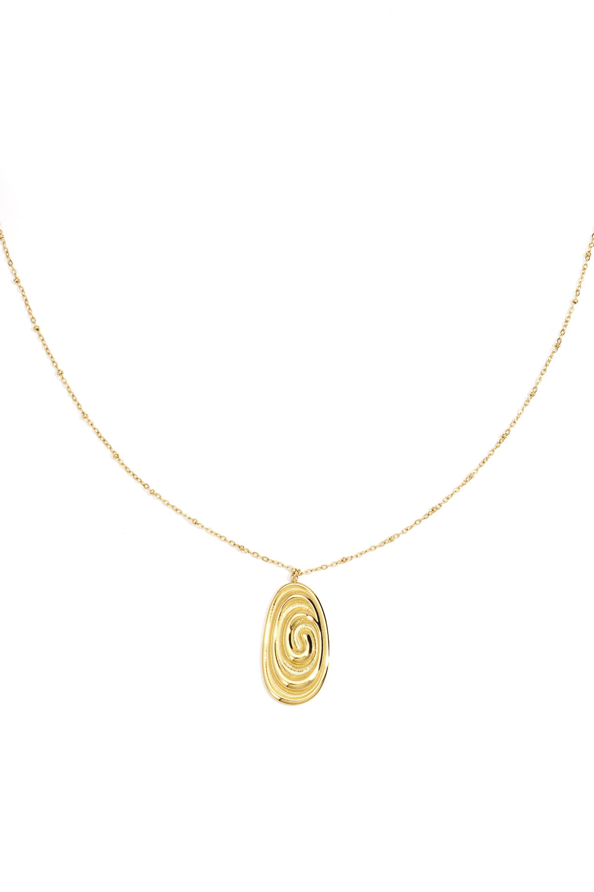Stainless Steel Long Necklaces irregular shape Casual Daily Simple Series Women's jewelry
